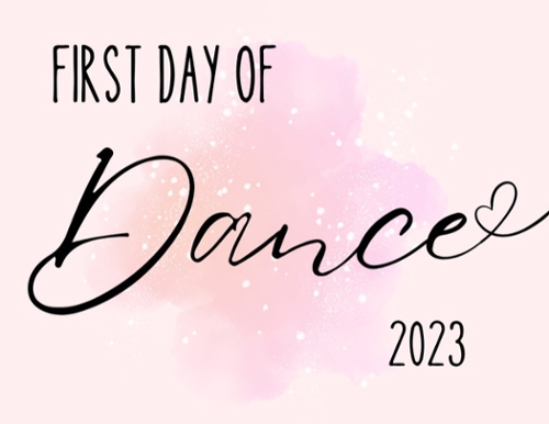 First day of Dance!